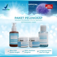 HITAM Face Whitening Package Skincare Face Whitening Glowing BPOM Powerful ADERA CREAM, FACIAL WASH,