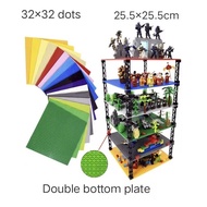 Compatible with Lego Small Particle Building Blocks 32 x 32 Points Double-Sided Base Plate MOC Plug-