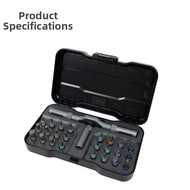 {news}24-in-1 Magnetic Screwdriver Set, DIY Ratchet for Mini Detachable Self-Assembly