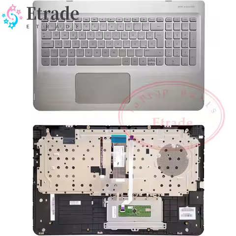 New Original For HP X360 15-BK 15-W M6-W TPN-W114 Series Laptop Palmrest Upper Case Cover With Keybo