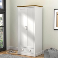 Synergy House Sufy 2 Door Wardrobe With Drawer (5.95ft)