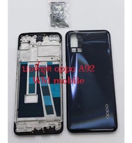 บอดี้ชุด  body oppo A92 เคสกลาง+ฝาหลัง (แถมไขควงชุด) (CH ส่งสินค้าทกวัน)