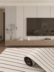 Taisen | วอลเปเปอร์ติดผนังลายไม้ 3D เกรด กันน้ำ