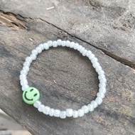 ELASTIC MOTE smile bracelet breads bracelet emoji smile (1pcs)