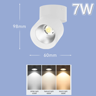 [Hàng Có Sẵn] Đèn Chiếu Điểm Led Đèn Pin 220V Đèn Led Cho Trần Đường Ray Dễ Lắp Đặt Không Cần Thanh 