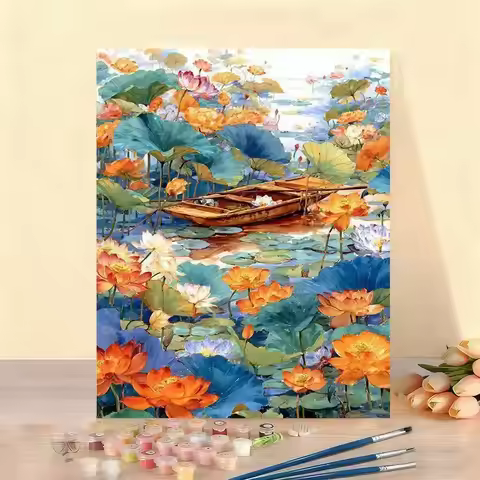Paint by Numbers Kit for Adults ,children,Beginner to Advanced NumberOil Paintin ,Home Decor ,DIY Ar