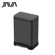 JAVA - 20公升長方形不銹鋼腳踏垃圾桶 (JH8858-20L)