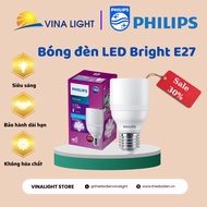 Philips E27 LED Bulb With Power 9W, 11W, 13W, 15W, 17W Genuine
