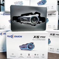 Smart Helmet Intercom RETOUCH X5 Pro AI Voice Control 6 Riders Connection Helmet Communication Syste