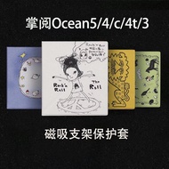 Extremely Black Palm Reading ireaderocean5/4 Magnetic Separation 2025 Protective Case ocean4c with B