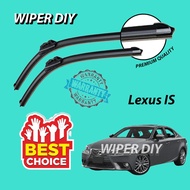 Lexus IS 250 2013 Silicone Wiper Blade Windscreen Viper Pengelap Kereta