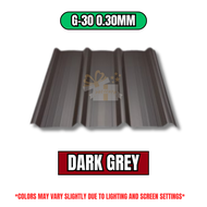 (1 FEET TO 7 FEET) G-30 0.30MM METAL ROOFING ZINC METAL DECK ZINK KILANG ZINK WARNA ZINK ATAP