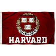 Harvard Crimson University Large College Flag