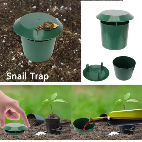 Garden Farm Protector Slug House Pests Reject Animal Pest Repeller Snail Trap Catcher Gintrap Tools 