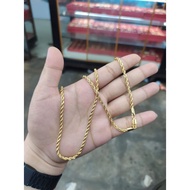 10k saudi gold rope chain 24"-1,000