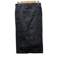 Ebure Skirt Size 3 denim Navy Women Long Direct from Japan Secondhand