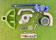 ชุดติดตั้งเทอร์โบ ชุดคิท ฟอร์ด มาสด้า 12 วาล์ว WL ครบชุด เทอร์โบ3000ปาก44แท้ แกน5.5 รับประกันรั่วซึม