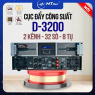 Cục Đẩy Sông Suất 32 Sò D3200 – Main Công Suất 2 Kênh Và 8 Tụ Đánh Được Loa Bass 25 Bass30 Dễ Dàng S