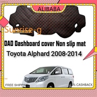 SUNRISEG Toyota Alphard vellfire 2008-2014 dashboard cover Non slip mat