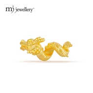 MJ Jewellery 3D 999.9/24K Pure Gold Dragon Charm B648