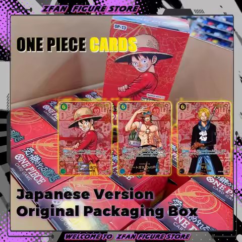 2025 New BANDAI One Piece OPCG TCG Game Card Japanese Version Original Packaging Box OP06 OP12 OP13 