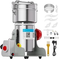 800g Electric Grain Grinder,Spice Grain Mill,Stainless Steel 25000RPM 20S High-Speed Superfine Grind