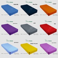 [Shop Malaysia] Mattress ZIP Cover : Single Size Plain: Foldable and Straight foam mattress