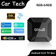 G96 mini  Android 13.0 TV Box 2.4G/5G Dual Band WiFi Android TV Box 4GB + 64GB 8K Ultra-HD Set-top B