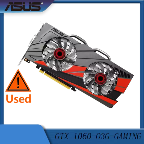 ASUS GeForce GTX 1060 6GB GDDR5 PCI Express 3.0 Graphics Card