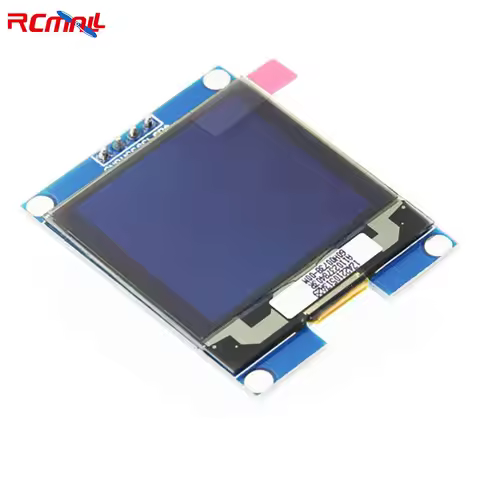 RCmall 1.5inch OLED Module white Display Color SH1107 I2C IIC 128x128 for Arduino RaspberryPi STM32 