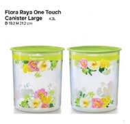 Tupperware one touch canister mint 4.3L