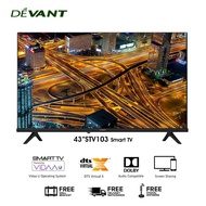 ◇Devant 43-Inch Full Hd Smart Tv With Free Wall Bracket - 43Stv103