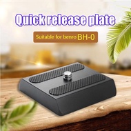 แผ่นปลดเร็วโลหะสำหรับ Benro PH-08 BH-1HD1 BH-0 HD-18 DJ-80ขาตั้งกล้อง