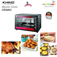 MCO Delivery KHIND electric oven OT6805 whole chicken grill limited ready stock