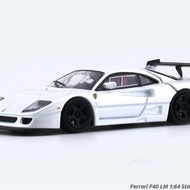 STANCE HUNTERS FERRARI F40 WHITE DIECAST SCALE 64