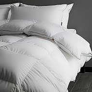 HYVIF Luxury Heavyweight Feathers Down Comforter King Size - 750 Fill Power Hotel-Style Thicker Wint