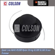 COLSON BLACK DECKER Spool Line Refill RS300 Nylon String GL300 GL260 Grass Trimmer Mesin Pemotong Ru