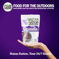 Hutan Ration Powerfood Granola  - Bittersweet Choc Hazelnut (3 packs x 200g) Halal Certified All Nat