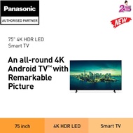 PANASONIC TH-75LX650K 75 INCH LED 4K HDR SMART TV TH-75LX650K