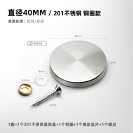 หมุดยึดกระจกสแตนเลส304 ฝาปิดหัวหมุดส 16 19 20 22 25 30 40 mm หมุดปิดหัวน็อต เหมาะ กระจกเงาสำหรับกระจ