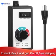 【BBI】-Speed Controller ABS 120V 15Amp Speed Adjuster for Exhaust Fan and Inline Duct Fan