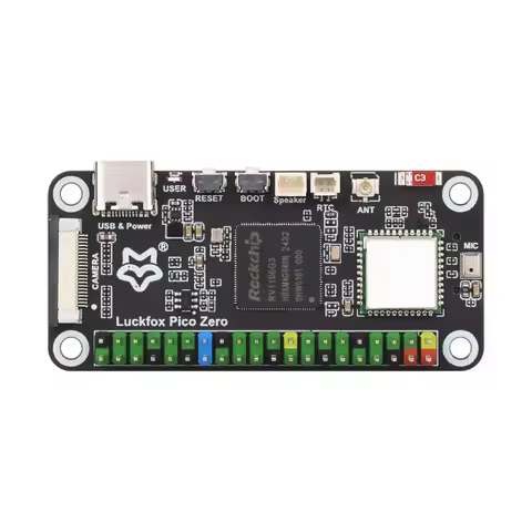 Luckfox Pico Zero Linux Micro Development Board Luckfox RV1106G3 Chip 1 TOPS Computing Power 8GB eMM