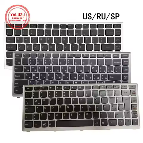 US/RU/SP English/Russian/Spanish NEW Laptop Keyboard For Lenovo U410 U410-ITH U410-IFI U410-ISE U410