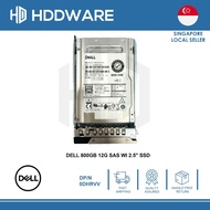 DELL 800GB 12G SAS WI 2.5" SSD // 0DHRVV // SDFBB85DAB01 // KPM5XMUG800G