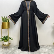 Ramadan Baju raya Muslim Cheap Arabia abaya Loose plus size Islam Muslimah Fashion women wear maxi dress