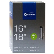 Schwalbe AV4 Inner Tube for 16 18 Inch 349 355 Beautiful Mouth