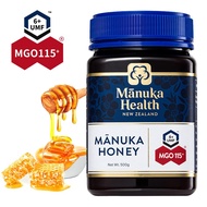 蜜纽康(Manuka Health) 麦卢卡蜂蜜(MGO115+)(UMF6+)500g 花蜜可冲饮冲调品 新西兰原装进口