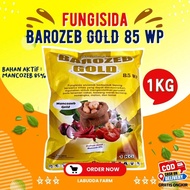 Fungisida Sistemik Barozeb 85 Wp 1 kg Mankozeb biru Dimetomort plus silica untuk mengendalikan busu