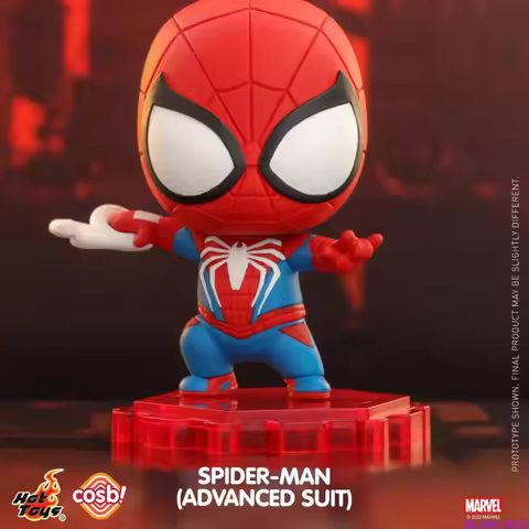 Hottoys Cosbi Marvel Spider Man Blind Box Confirmed Style Collectible Mini Action Figures Desktop De