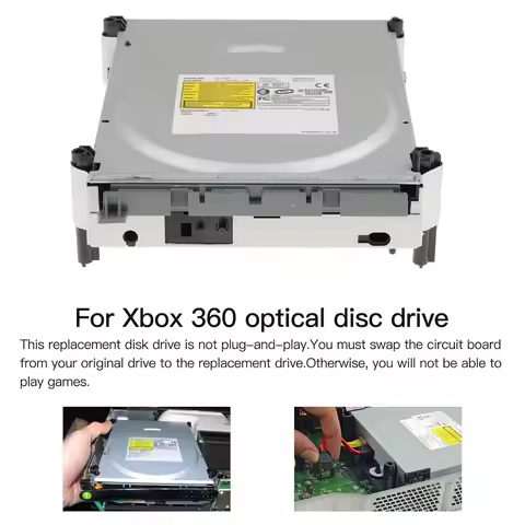 DG-16D2S-09C Optical Disc Drive For Microsoft For XBOX 360 Internal DVD-ROM Reader Replacement Part 